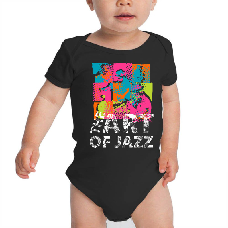 Modern Art Jazz Theme Baby Bodysuit by Kandurip541 | Artistshot