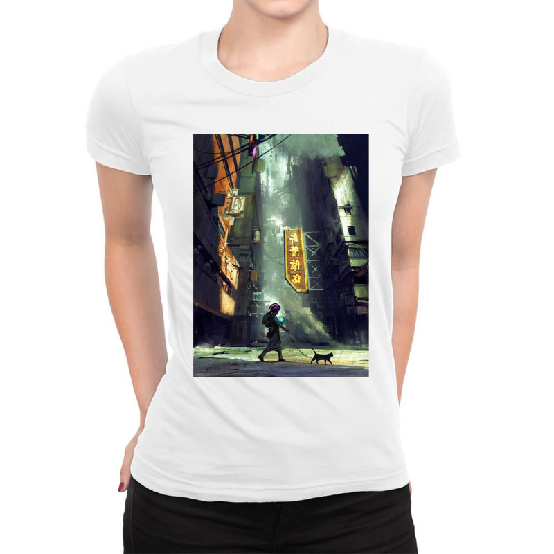 Stray Game Ladies Fitted T-Shirt by cm-arts | Artistshot