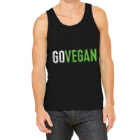 Go Vegan Vegetarian Gif Tank Top | Artistshot