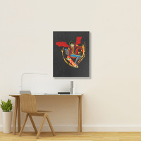 Macdaddy Dragon Lord Portrait Canvas Print | Artistshot