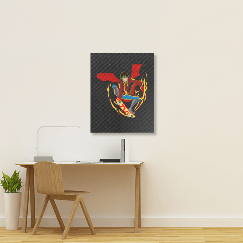 Macdaddy Dragon Lord Portrait Canvas Print | Artistshot