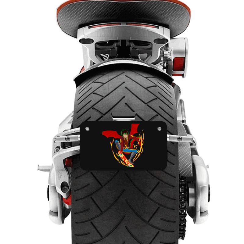 Macdaddy Dragon Lord Motorcycle License Plate | Artistshot