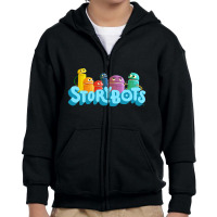 Ask The Story Bots Youth Zipper Hoodie | Artistshot