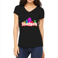 Ask The Story Bots Women's V-neck T-shirt | Artistshot