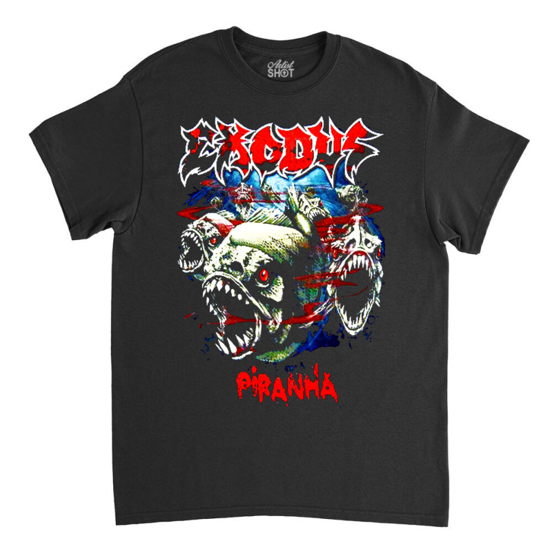 Piranha Ex Odus Art Nongki99 Classic T-shirt | Artistshot