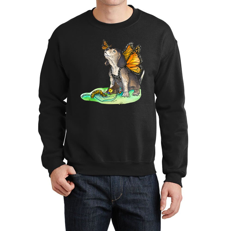 Monarch Monarch Buddy Crewneck Sweatshirt by kerchingparticular | Artistshot