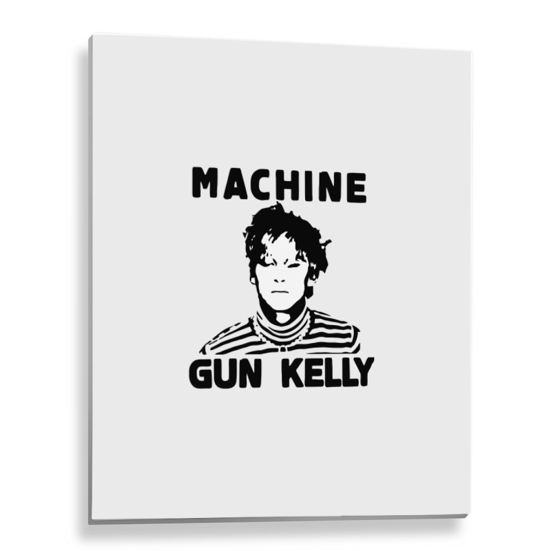 Machine Gun, Kelly Metal Print Vertical | Artistshot