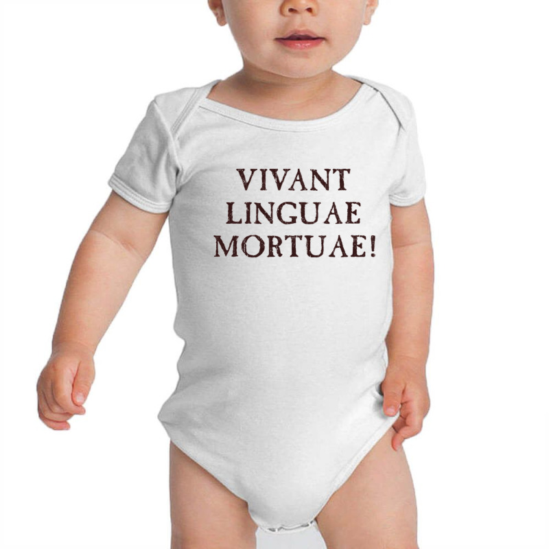 Long Live Dead Languages   Latin Baby Bodysuit by cm-arts | Artistshot