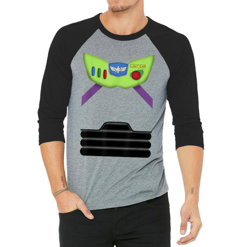 Buzz Lightyear Suit Costume Halloween 3/4 Sleeve Shirt by Claire J Tinsley | Artistshot