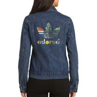 The Stone Roses Manchester Adored Sports Design Essential Ladies Denim Jacket | Artistshot