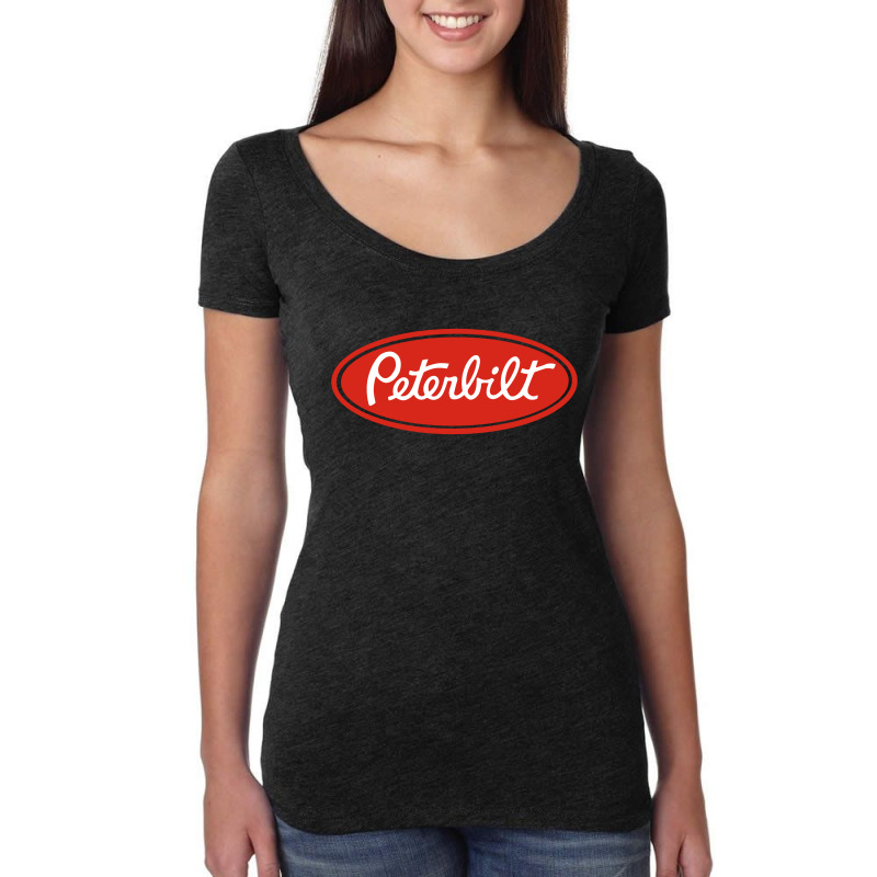 Peterbilt Women's Triblend Scoop T-shirt by RoyalTees | Artistshot