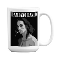 Damiano David Damiano David Illustration  Colourus 15 Oz Coffee Mug | Artistshot