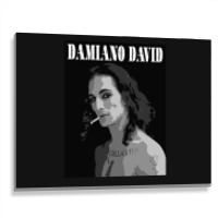 Damiano David Damiano David Illustration  Colourus Metal Print Horizontal | Artistshot