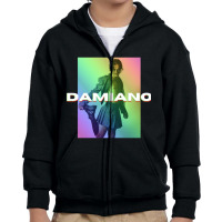 Damiano David Eurovision Damiano Eurovision  Got A Feeling Youth Zipper Hoodie | Artistshot