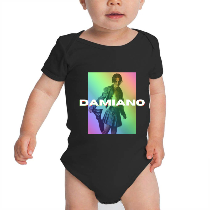 Damiano David Eurovision Damiano Eurovision  Got A Feeling Baby Bodysuit | Artistshot