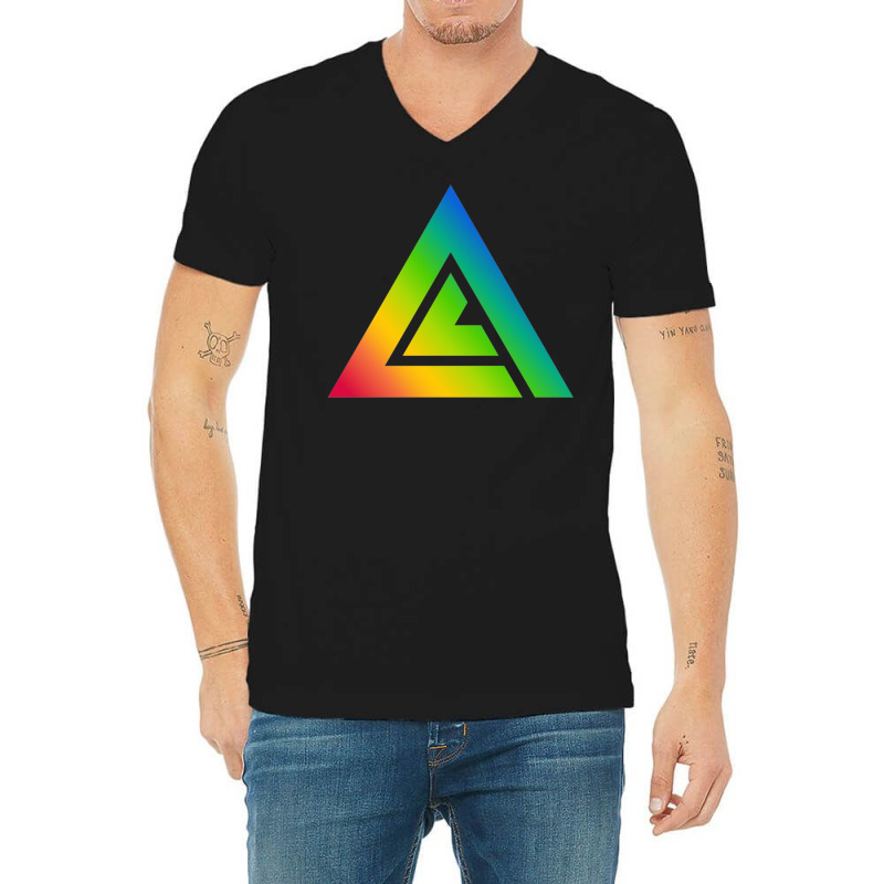 Amd Avid Audiovisual Identity Database V-Neck Tee by cm-arts | Artistshot