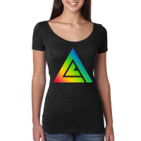 Amd Avid Audiovisual Identity Database Women's Triblend Scoop T-shirt | Artistshot