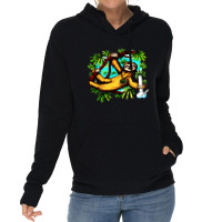 Sloth Weed Stoner Lightweight Hoodie | Artistshot