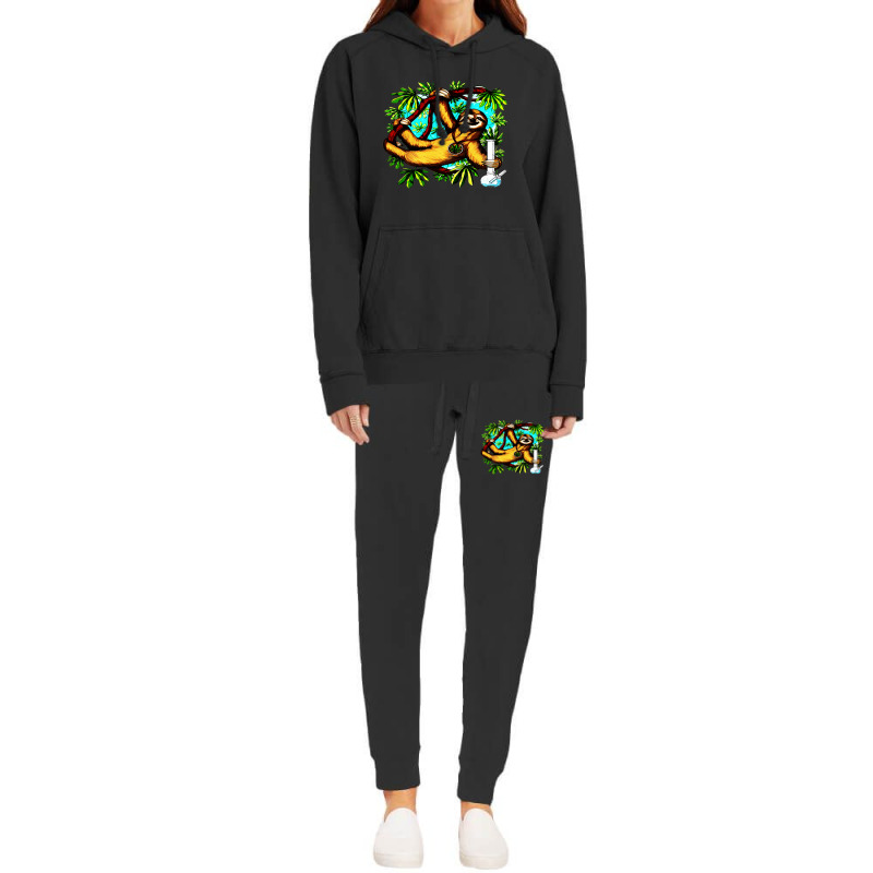 Sloth Weed Stoner Hoodie & Jogger Set | Artistshot