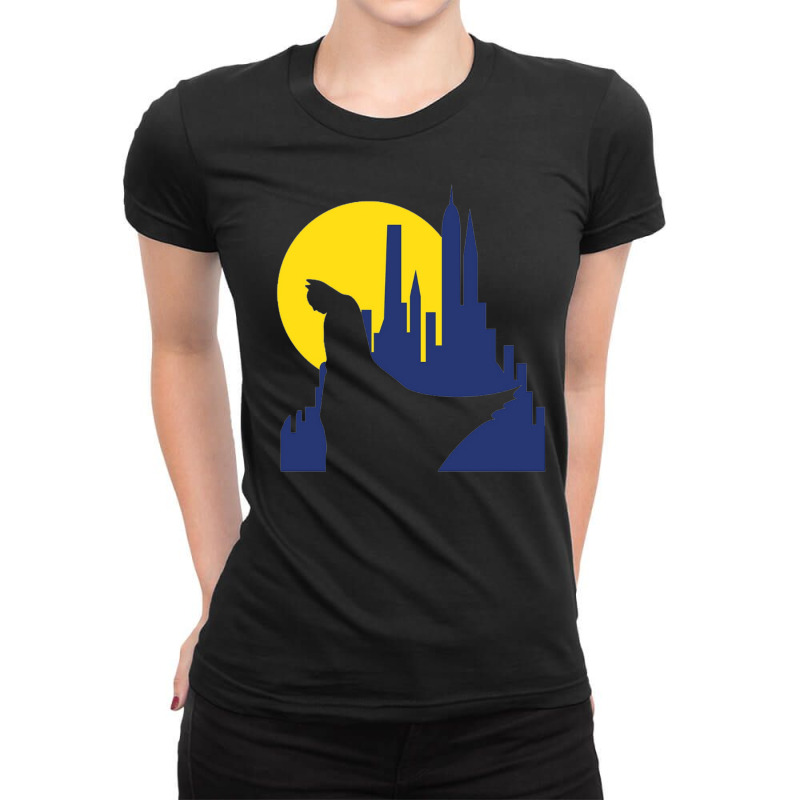 Ruminating Bat Essential Ladies Fitted T-Shirt by cm-arts | Artistshot