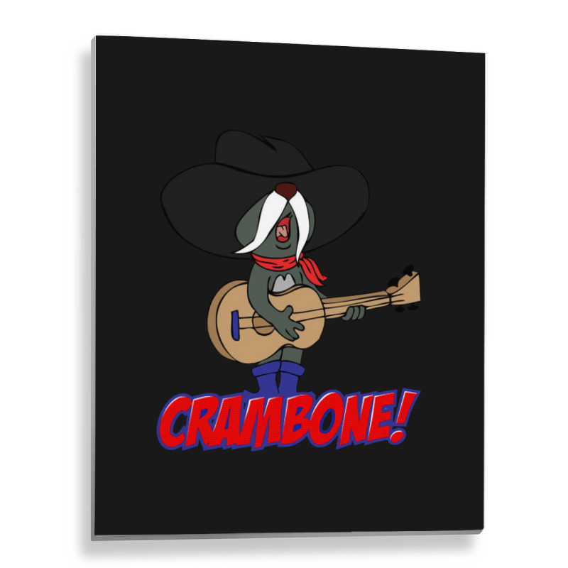 Awesome Playing  Uncle Pecos Crambone Metal Print Vertical | Artistshot