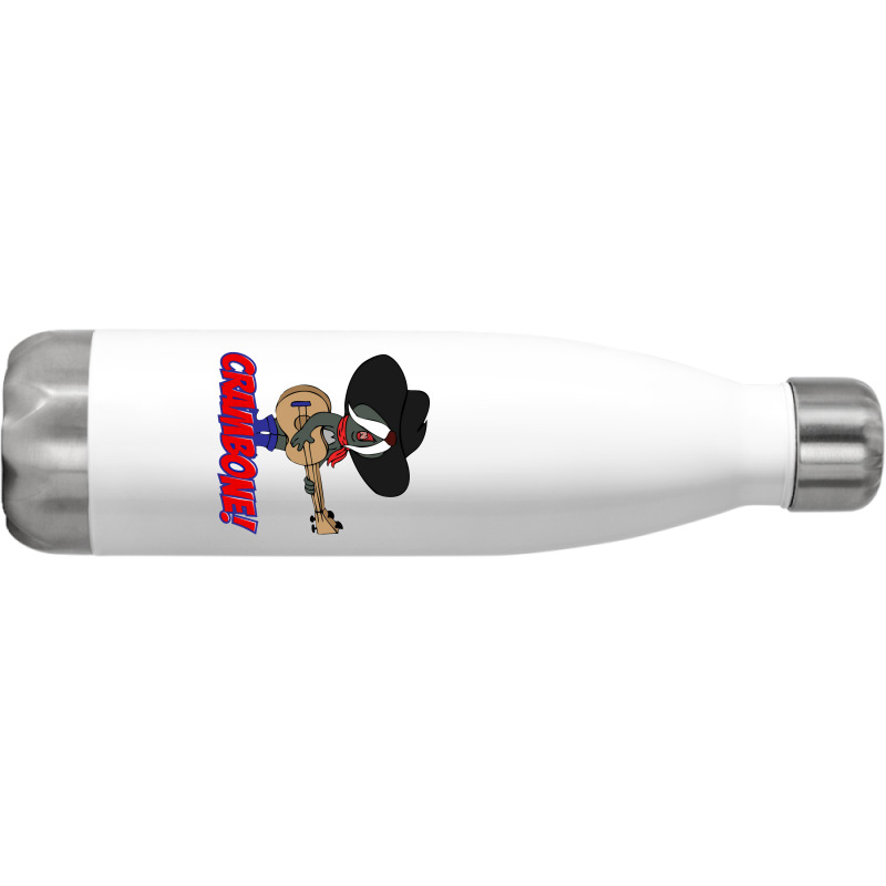 Awesome Playing  Uncle Pecos Crambone Stainless Steel Water Bottle | Artistshot