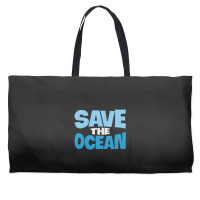 Save The Ocean Weekender Totes | Artistshot