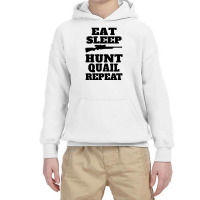 Funny Quail Hunting Youth Hoodie | Artistshot