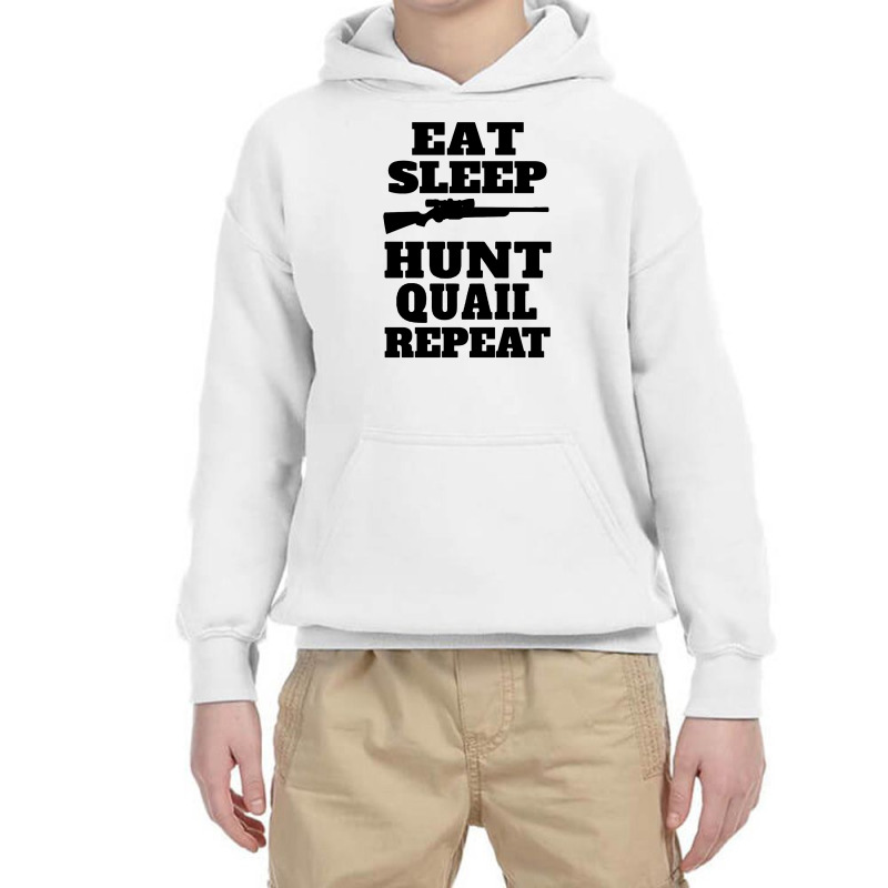 Funny Quail Hunting Youth Hoodie | Artistshot