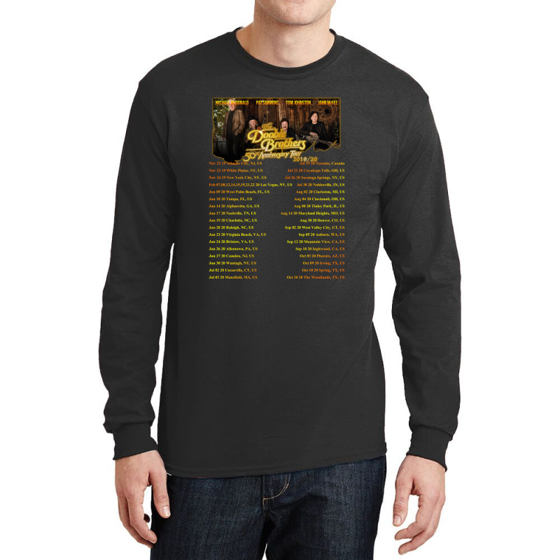 New The Doobie Brothers Tour 2019 2020 Long Sleeve Shirts by fedaahmad830713 | Artistshot