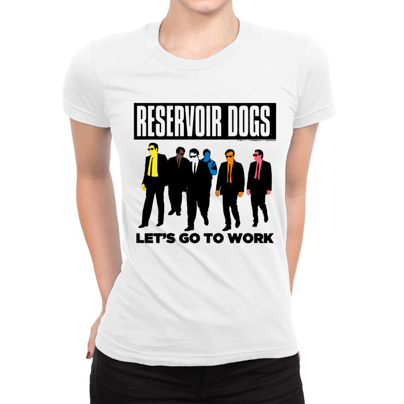 Lets Go To Work Reservoir Dogs Ladies Fitted T-Shirt by LemonTees | Artistshot