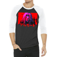 Japanese Alucard Photo Castlevania 3/4 Sleeve Shirt | Artistshot