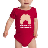 Send Me Location Khabib Baby Bodysuit | Artistshot