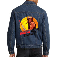 Crushs Your Enemies Merch Men Denim Jacket | Artistshot