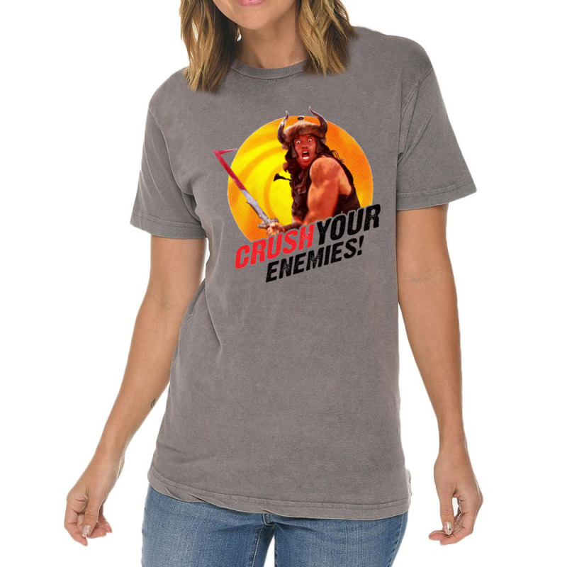 Crushs Your Enemies Merch Vintage T-Shirt by dhita irwanda | Artistshot