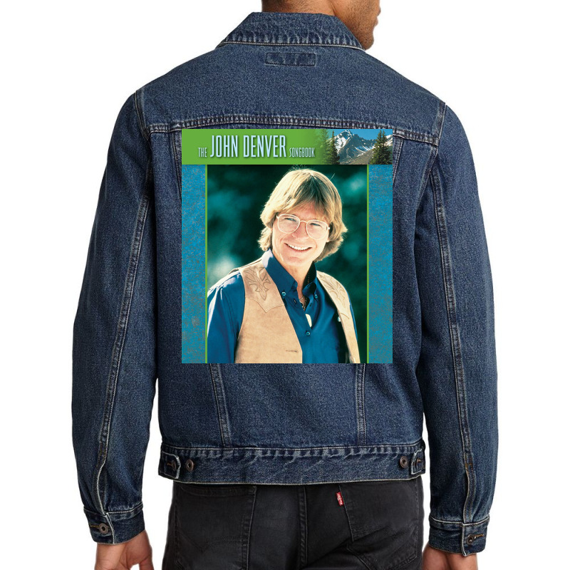 The John Denver Songbook Piano V Men Denim Jacket by LorraineKimmons | Artistshot