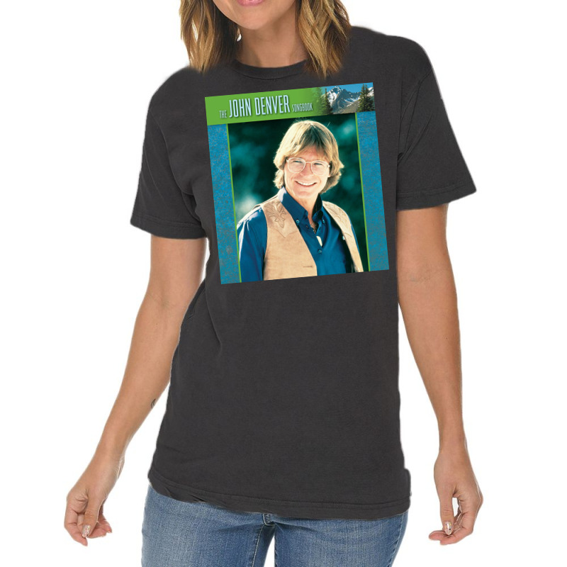 The John Denver Songbook Piano V Vintage T-Shirt by LorraineKimmons | Artistshot