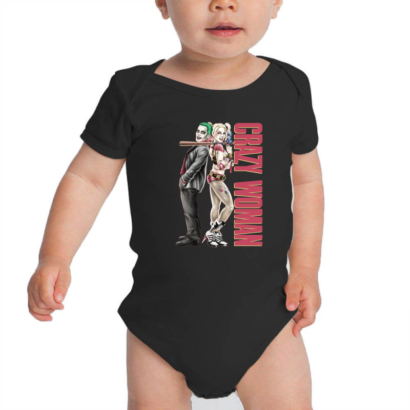 Crazy Woman Baby Bodysuit by Donald S Bell | Artistshot