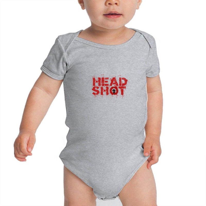 Headshot V4 Baby Bodysuit by pritesh.design | Artistshot