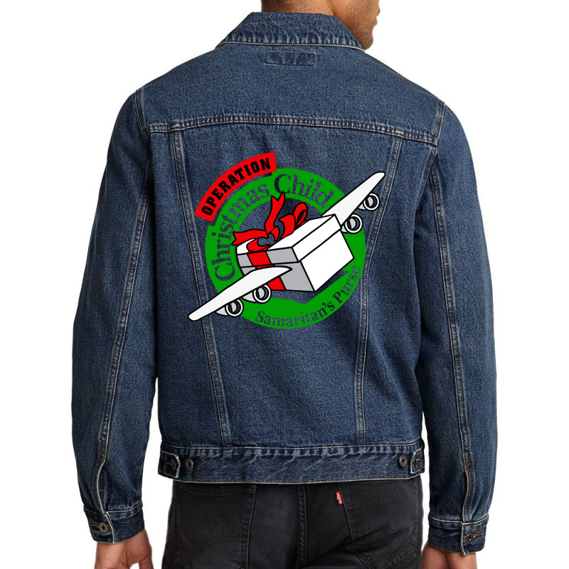 Samaritan's Purse Operation Christmas Child Funny Men Denim Jacket by Jembleng Art | Artistshot