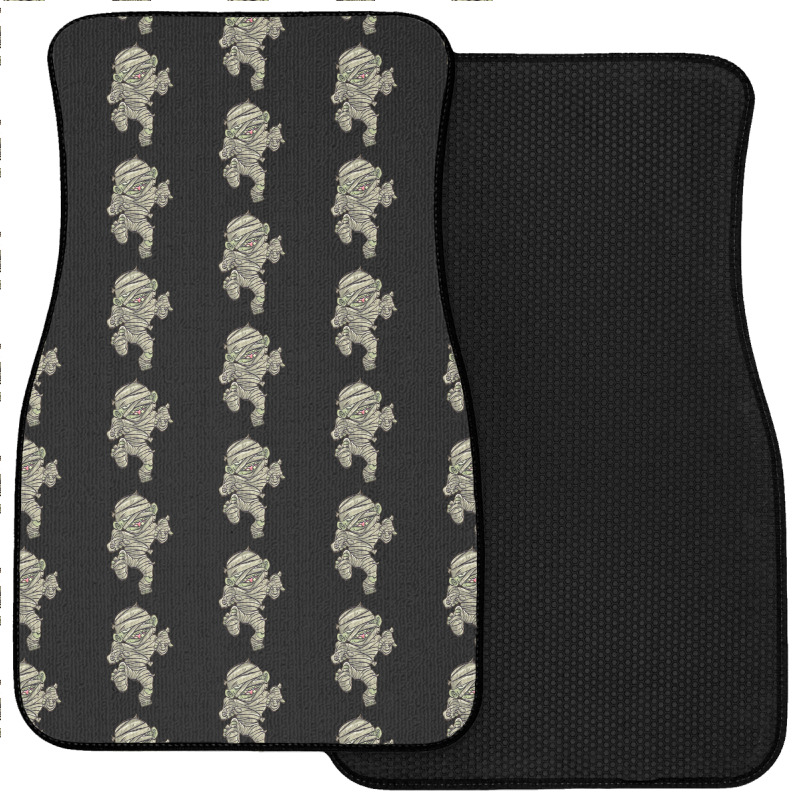 So Spooky Mummy Design Front Car Mat | Artistshot