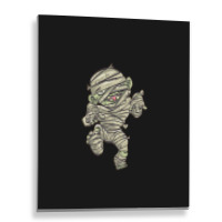 So Spooky Mummy Design Metal Print Vertical | Artistshot