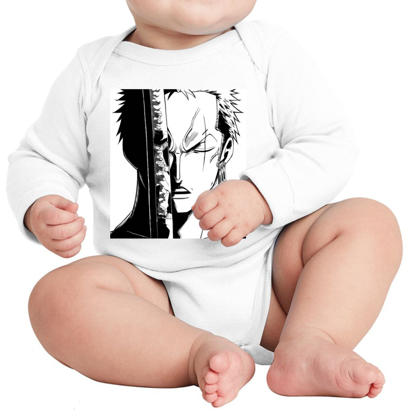 One Piece Zoro Logo' Baby Bib