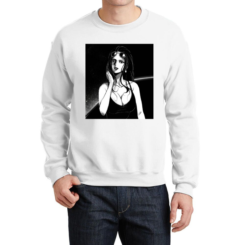 One Piece Nico Robin Crewneck Sweatshirt by miracleh | Artistshot