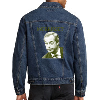 Morrissey Nigel Farage Parody Design Men Denim Jacket | Artistshot