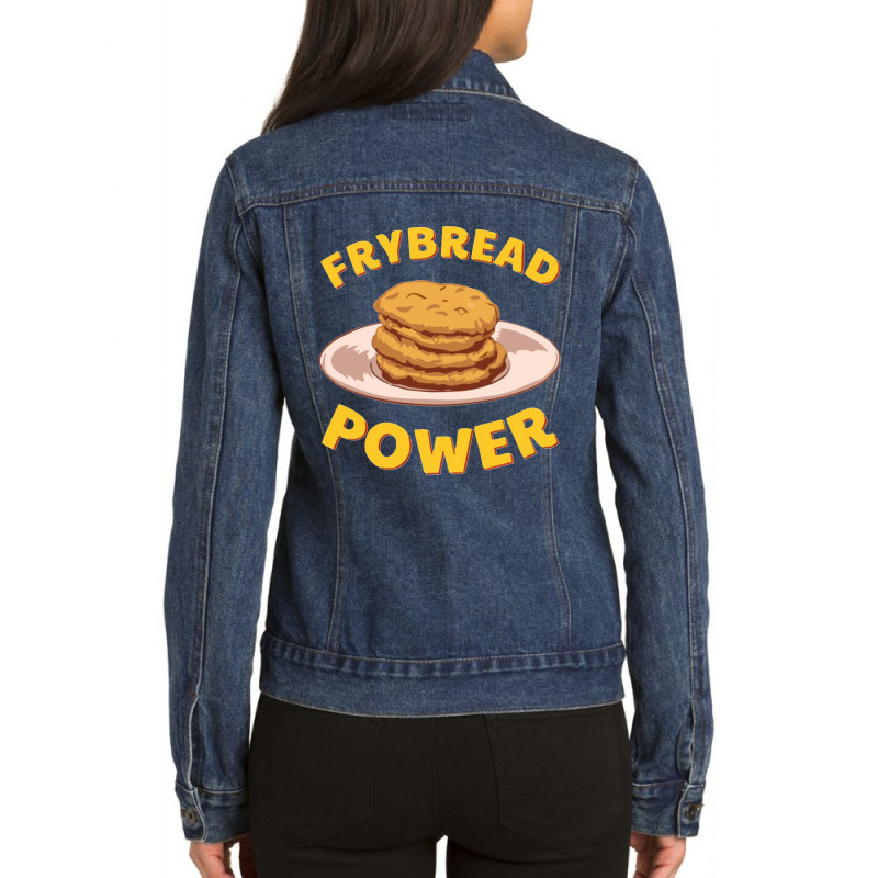 Honey Food Bread Ladies Denim Jacket | Artistshot