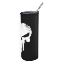 The Scary Ghost Cartoon Skinny Tumbler | Artistshot