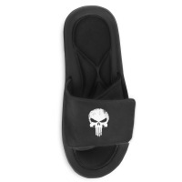 The Scary Ghost Cartoon Slide Sandal | Artistshot