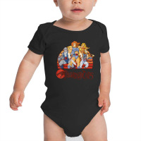 Thundercats Group Retro Sunset Baby Bodysuit | Artistshot