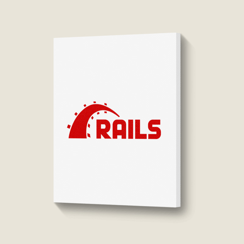 Ruby On Rails Portrait Canvas Print | Artistshot